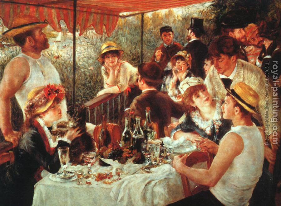 Pierre Auguste Renoir : The Boating Party Lunch